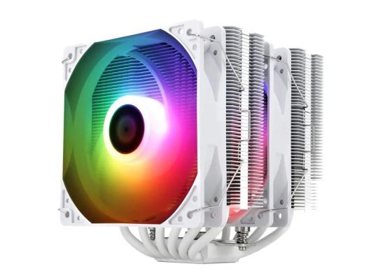 Thermalright Peerless Assassin 120 SE WHITE ARGB CPU Air Cooler, Dual Tower w/ 6x 6mm Heat Pipes & High Performance Dual Fan, LGA1700