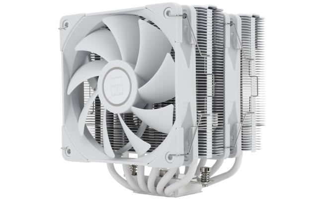 Thermalright Peerless Assassin 120 White CPU Air Cooler, Dual Tower w/ 6x 6mm Heat Pipes & High Performance Dual Fan