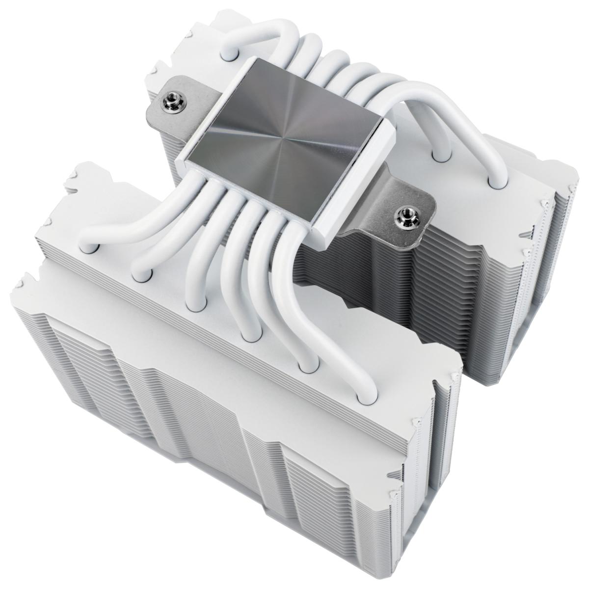 Thermalright Peerless Assassin 140 WHITE CPU Air Cooler, Dual Tower w/ 6x 6mm Heat Pipes & High Performance Dual Fan