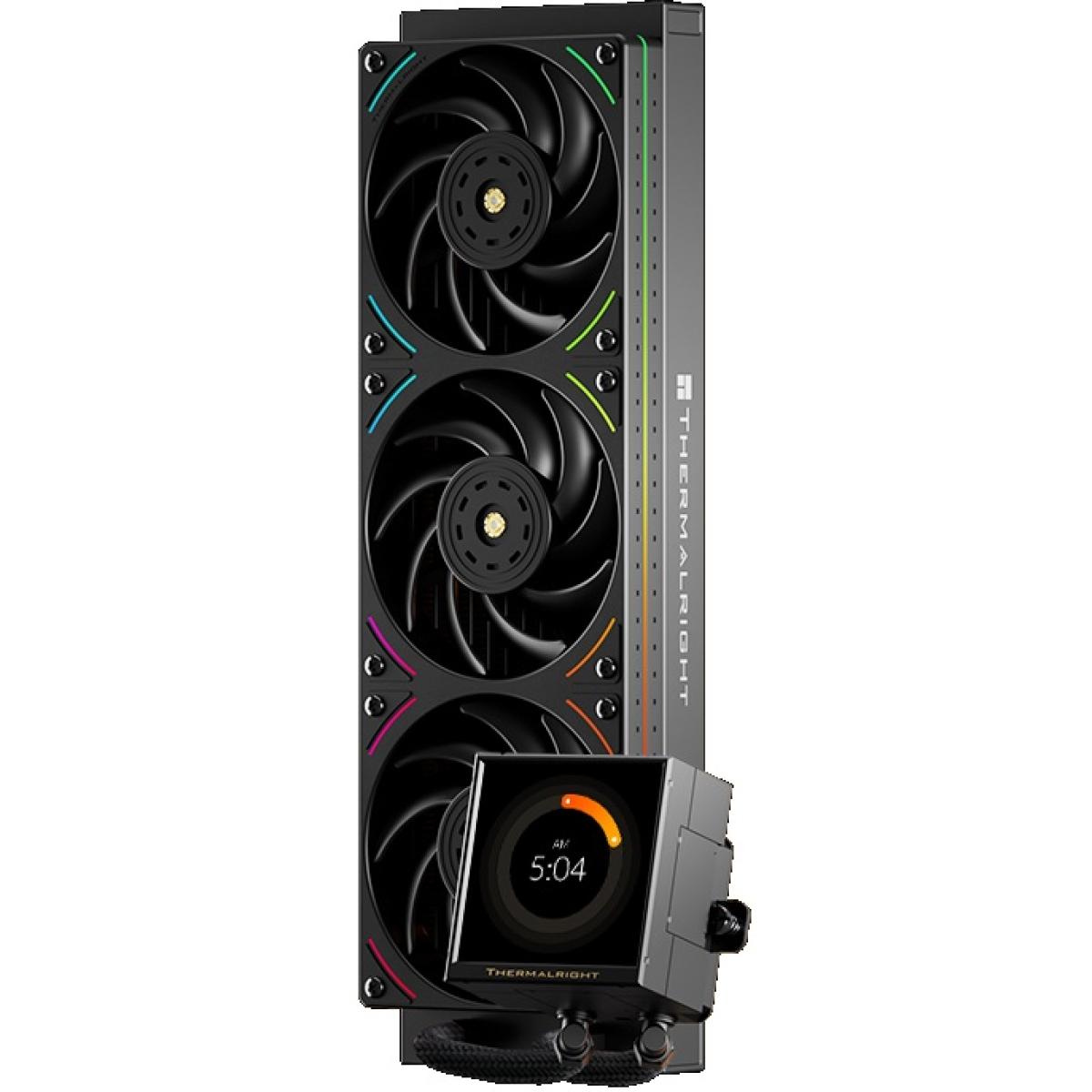 Thermalright Peerless Vision 360 UB ARGB BLACK CPU Liquid Cooler w/ 3.95