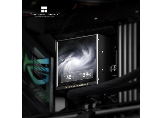 Thermalright Peerless Vision 360 UB ARGB BLACK CPU Liquid Cooler, High Performance AIO TL-UB36