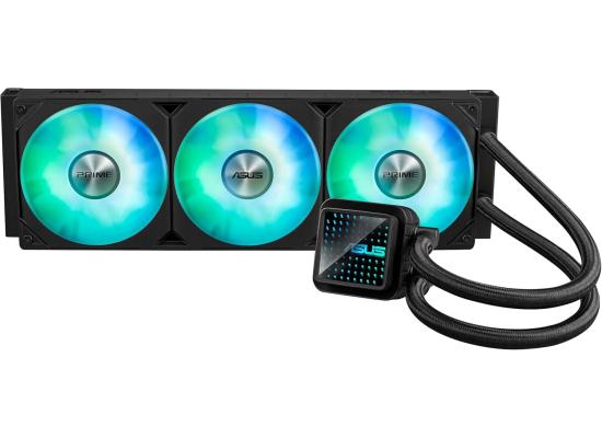 ASUS Prime LC 360 ARGB All-In-One 360mm High Performance Liquid CPU Cooler, Customizable Infinity Mirror Lenses w/ 3x120mm Pre-installed ARGB Fans