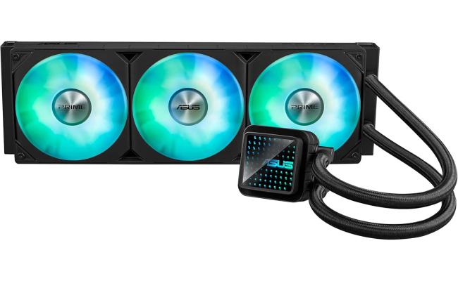 ASUS Prime LC 360 ARGB All-In-One 360mm High Performance Liquid CPU Cooler, Customizable Infinity Mirror Lenses w/ 3x120mm Pre-installed ARGB Fans