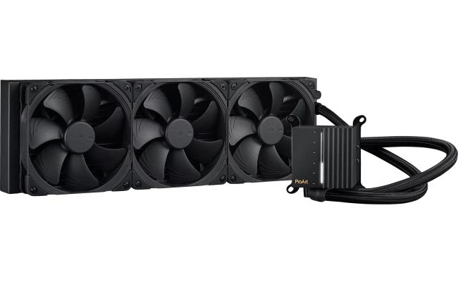 ASUS ProArt LC 420 All-In-One 420mm Ultra Performance Liquid CPU Cooler with illuminated System Status Meter w/ 3x140mm Noctua NF-A14 2000 PWM Radiator Fans