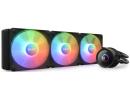 NZXT Kraken 360 RGB (Black) LCD Display All-In-One 360mm Liquid CPU Cooler w/ 3x120mm F120 RGB Core fan, LGA1700 Support