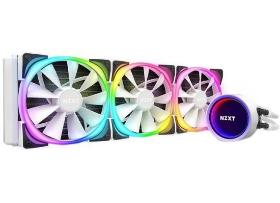 NZXT Kraken X73 RGB (White) All-In-One 360mm Liquid CPU Cooler w/ Aer RGB 3X120mm Fans,LGA1700 Support 12th Gen