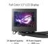 ASUS ROG RYUJIN III 360 ARGB 3.5” LCD Display All-In-One 360mm Liquid CPU Cooler w/ 3x120mm ARGB Daisy-Chainable Fans, LGA1700 Support