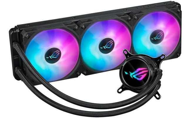 ASUS ROG Strix LC III 360 (Non LCD) ARGB All-In-One 360mm Liquid CPU Cooler, Asetek Gen7 V2 pump, w/ 3x120mm ARGB Fans ASUS ROG Strix LC III 360 (Non LCD) ARGB All-In-One 360mm Liquid CPU Cooler, Asetek Gen7 V2 pump, w/ 3x120mm ARGB Fans