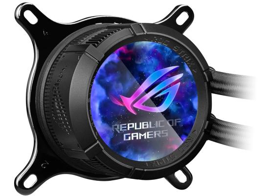 ASUS ROG Strix LC III 360 LCD ARGB All-In-One 360mm Liquid CPU Cooler, 360° Rotatable 2.1” 60 Hz IPS LCD, Asetek Gen7 V2 pump, w/ 3x120mm ARGB Fans