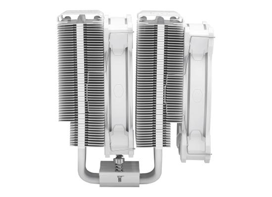 Cooler Master Hyper 622 Halo (White) ARGB Dual Tower CPU Air Cooler w/ 6x Nickel Plated Heat Pipes & High Performance Dual Fan
