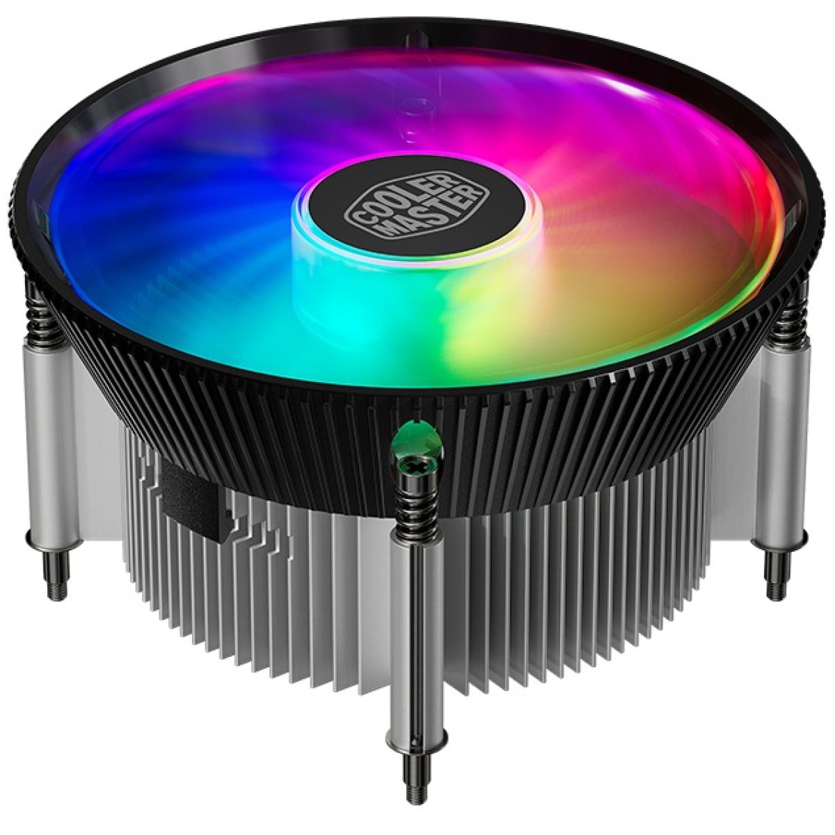 Cooler Master Standard Air Cooler I70C ARGB FOR LGA 1700, Intel 12th 13th 14th Gen Processors, ARGB 120mm diameter fan, Strong Airflow Low Noise