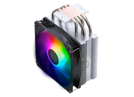 COOLER MASTER HYPER 212 SPECTRUM V3 ARGB CPU Air Cooler w/ 4x Nickel Plated Heat Pipes & High Performance ARGB 120mm Fan