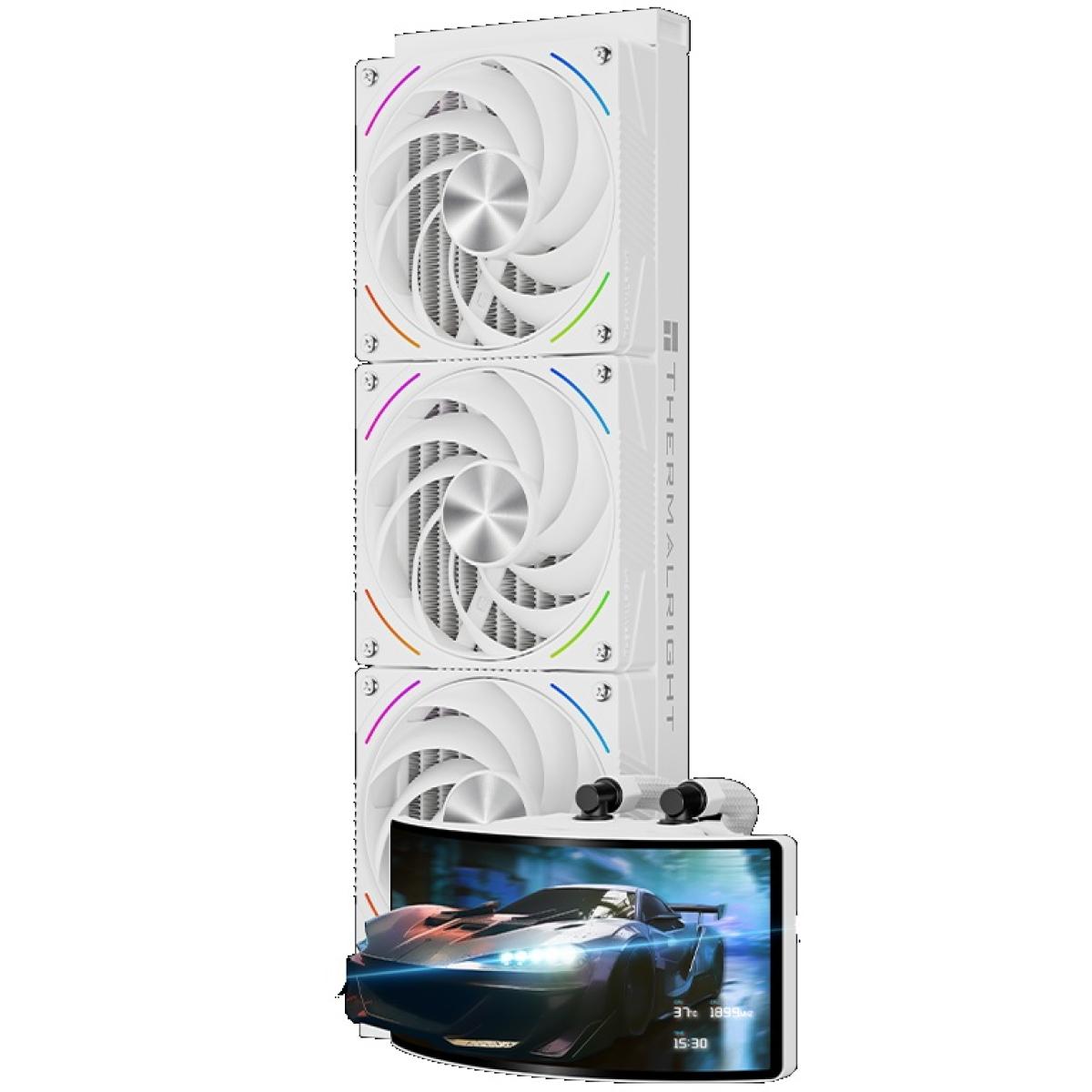 Thermalright Rainbow Vision 360 Turbo ARGB WHITE CPU Liquid Cooler w/ 6.67
