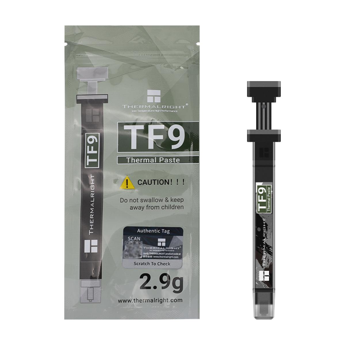 Thermalright TF9 (2.9g) High Performance Thermal Paste w/ 14 (W/m.K) Exceptional Conductivity