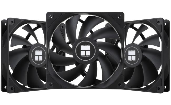 Thermalright TL-C12C X3 (Black / Non-LED) Balance Performance 120mm PWM Cooling Fan Kit 3in1 w/ S-FDB Bearing