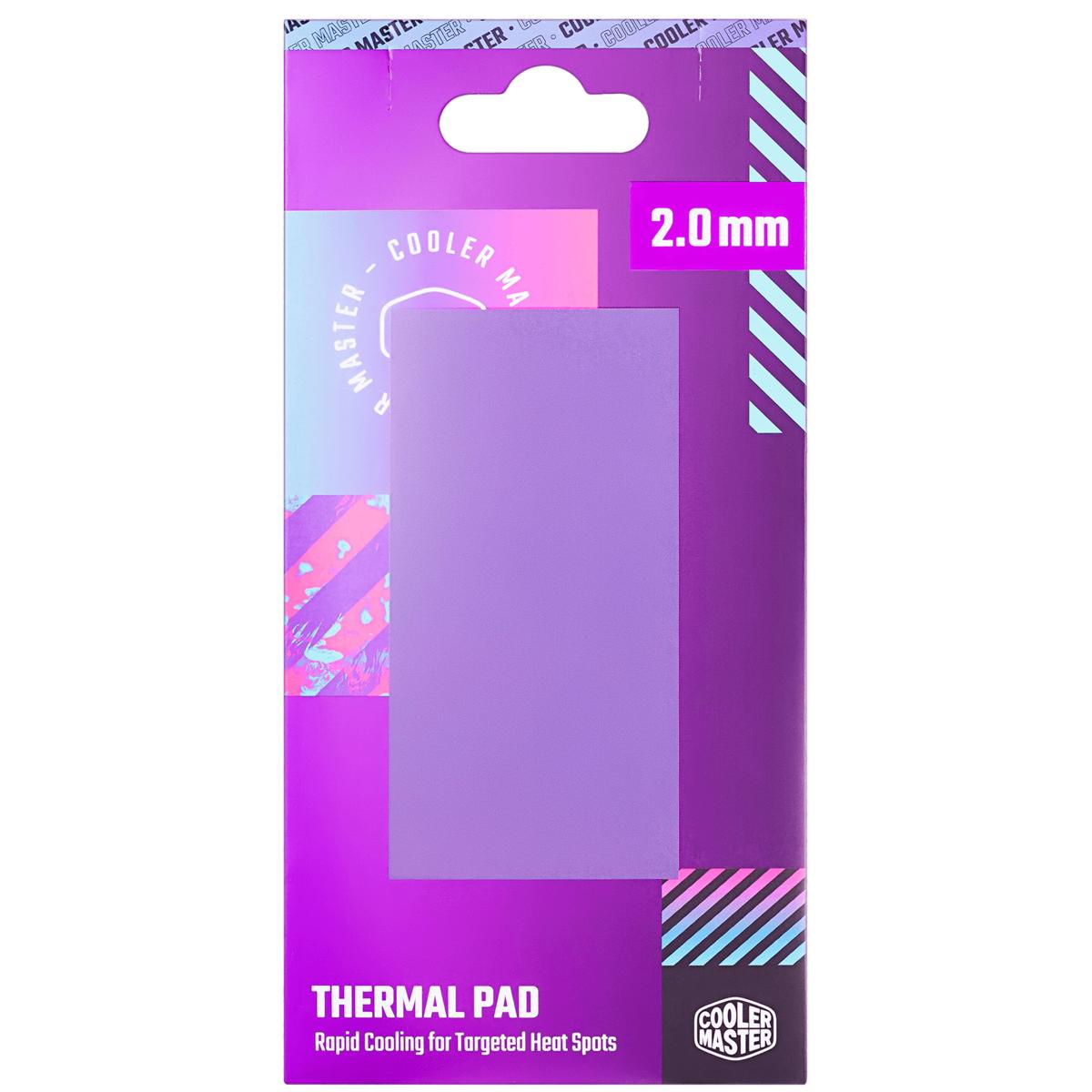 Cooler Master Thermal Pad 2.0mm High Performance Thermal Pad w/ High Thermal Conductivity 13.3w/mK