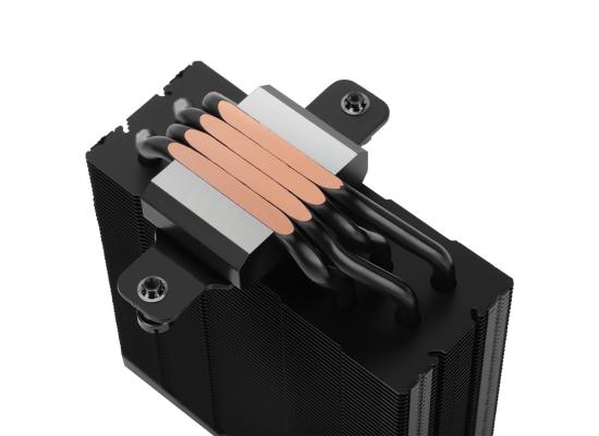 Thermalright Assassin Spirit 120 Vision ARGB BLACK CPU Air Cooler, Single Tower w/ 4x 6mm Heat Pipes & High Performance Single Fan.