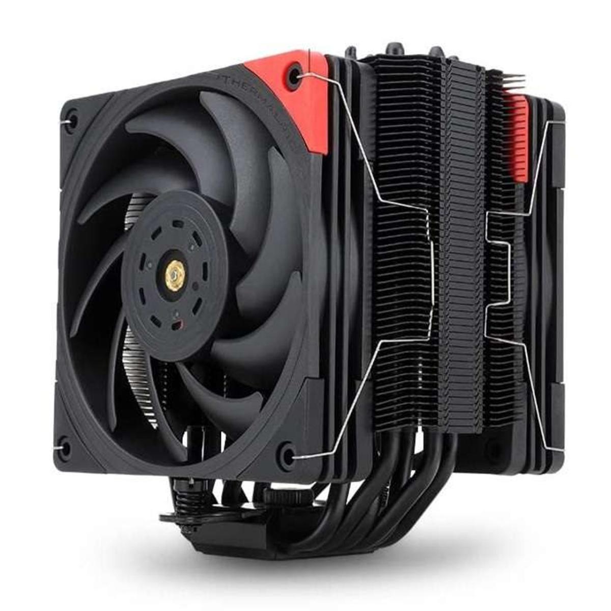 Thermalright Ultra 120EX REV.4 BLACK CPU Air Cooler, Single Tower w/ 6x 6mm Heat Pipes & High Performance Dual Fan, LGA1700