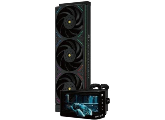 Thermalright Wonder Vision 360 UB ARGB CPU Liquid Cooler w/ 6.67" OLED 2K 60Hz 3D Panoramic Curved Display, High Performance AIO w/ 3x TL-UB36