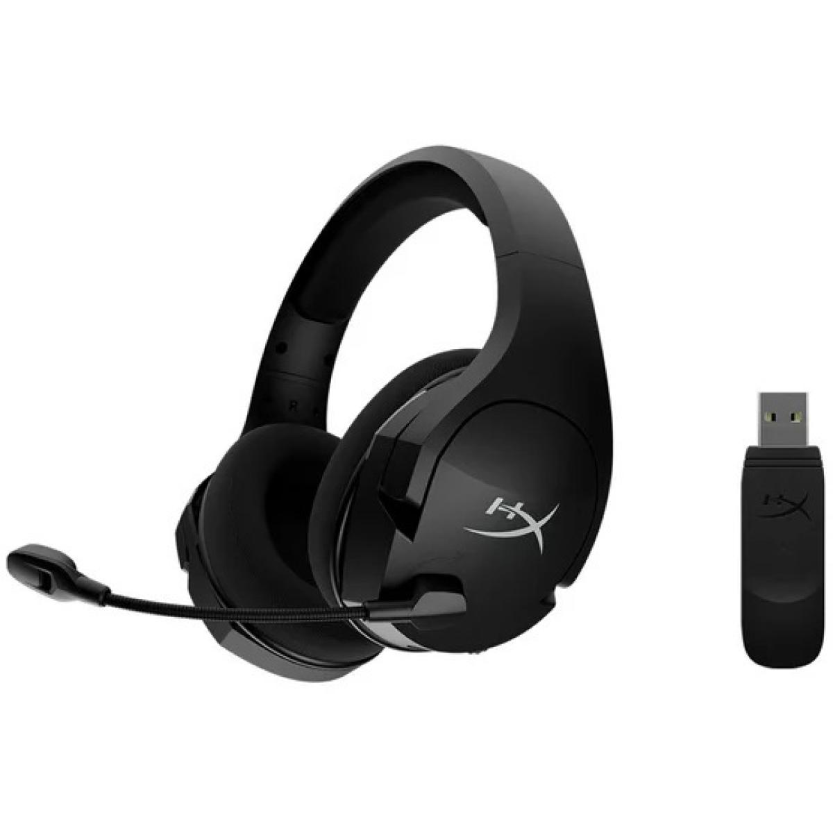HyperX Cloud Stinger 2 Wireless (2.4GHz) LightWeight Gaming Headset w/ DTS:X Spatial 3D Audio, Noise Cancelling Mic & Adjustable Rotating Earcups For PC