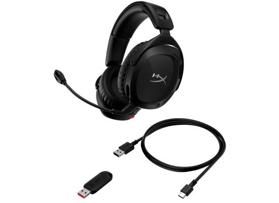 HyperX Cloud Stinger 2 Wireless (2.4GHz) LightWeight Gaming Headset w/ DTS:X Spatial 3D Audio, Noise Cancelling Mic & Adjustable Rotating Earcups For PC