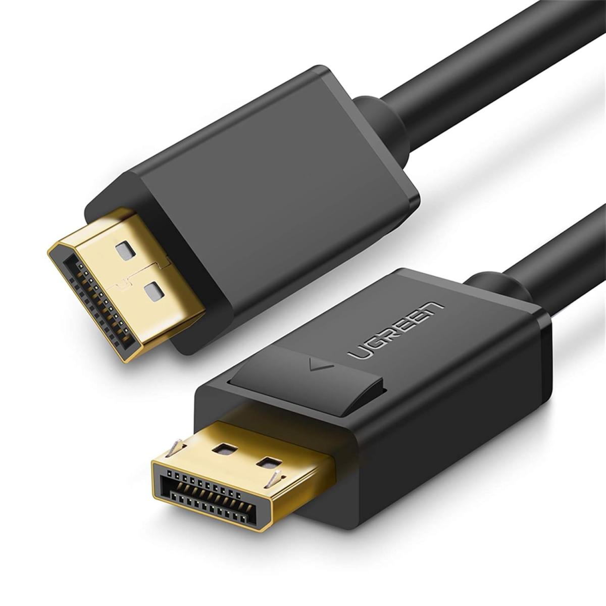 UGREEN 4K 1.2 Version Gold Plated DP to DisplayPort Cable Resolution (2M), Black (DP102)