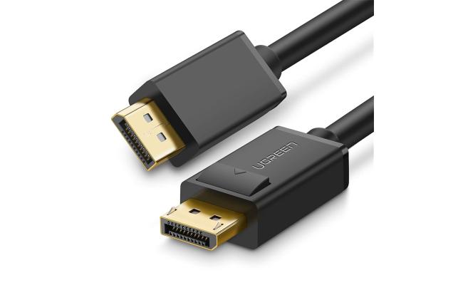 UGREEN 4K 1.2 Version Gold Plated DP to DisplayPort Cable Resolution (2M), Black (DP102)