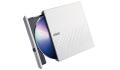 ASUS LITE Portable USB 2.0 Slim 8X DVD/ Burner +/- Rewriter External Drive, Compatible with both Mac & Windows, White