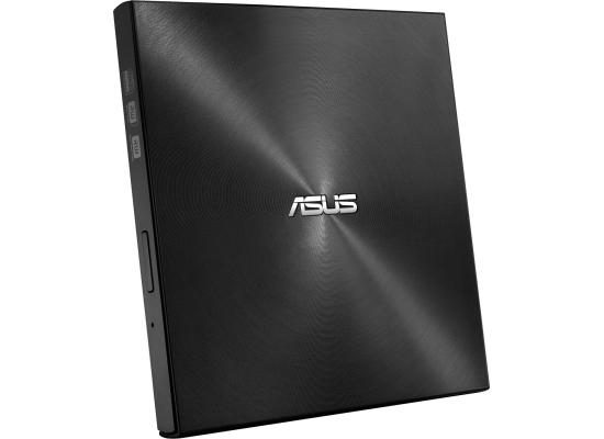 ASUS ZenDrive Slim External DVD Burner Optical Disc 8x Speed Re-Writer Drive in Silver with M-Disc Support, USB 2.0 Type-A / Type-C Compatibility, Mac and Windows OS Compatible