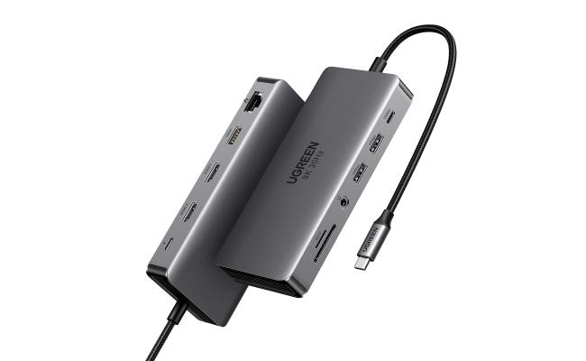 UGREEN USB-C Hub 100W, 4k 60Hz 11-in-1 CM639/45520