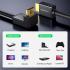 UGREEN HDMI Cable Right Angle 4K 90 Degree HDMI Cord High Speed Down Angle HDMI 2.0 Cable, 4K@60Hz HD 3D 1080P ARC Compatible for Laptop Monitor Nintendo Switch 2 Xbox PS5 PC TV 3.3FT
