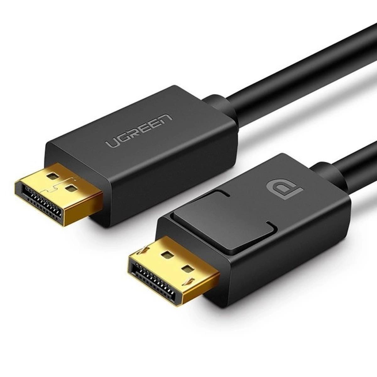 UGREEN 10212 DISPLAYPORT TO DISPLAYPORT CABLE 1.2 4K 2M, the main screen to the other (mirror mode) or extend the working desktop (extended mode)