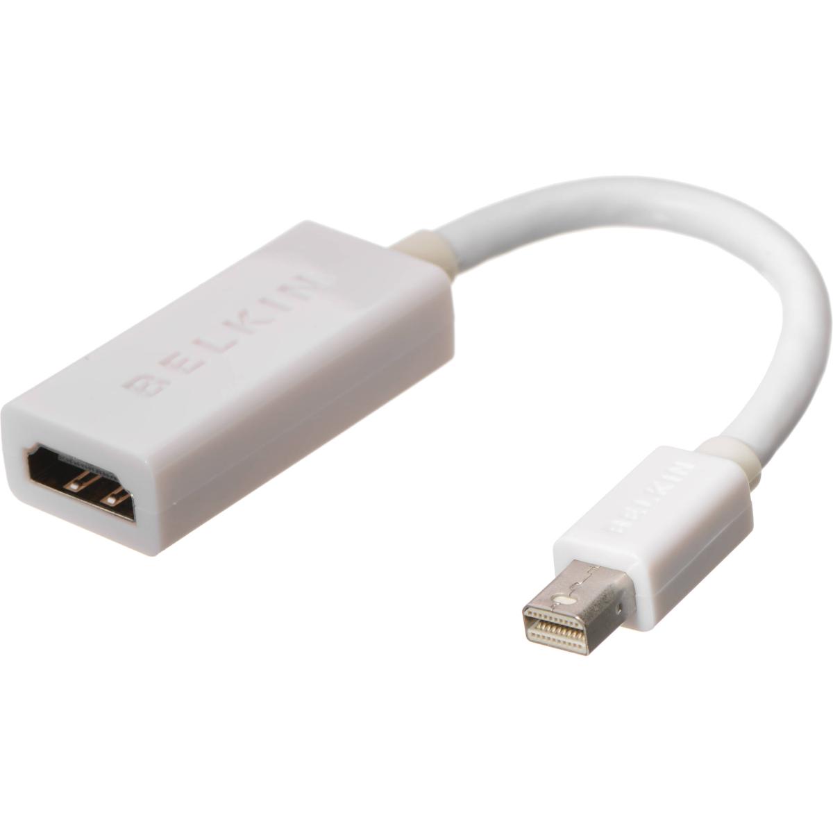 Mini DisplayPort to HDMI (Male to Female) Adapter