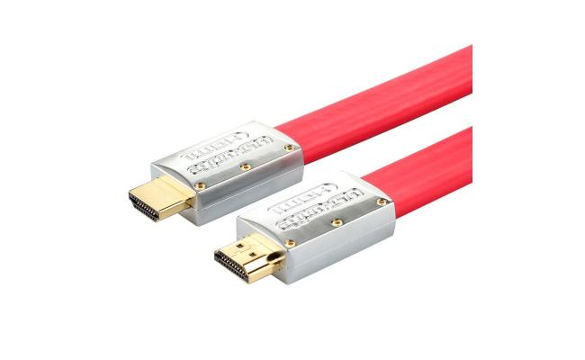 ULT-unite 4Kx2K UltraHD 2.0 Gold-plated HDMI to HDMI Flat Cable-20m (Red)