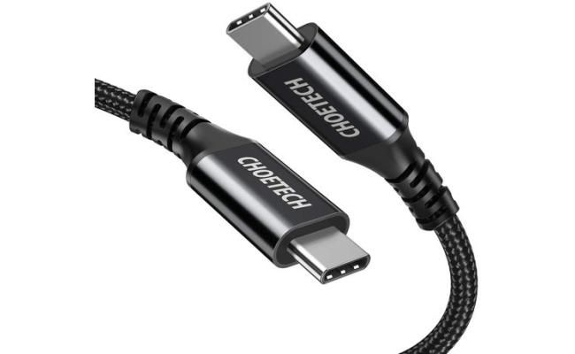 CHOETECH XCC-1007 USB Type-C 3.1 GEN2 Cable Up To 4K@60Hz & Rapid Charging 20V 5A Up To 100W Max - 2M