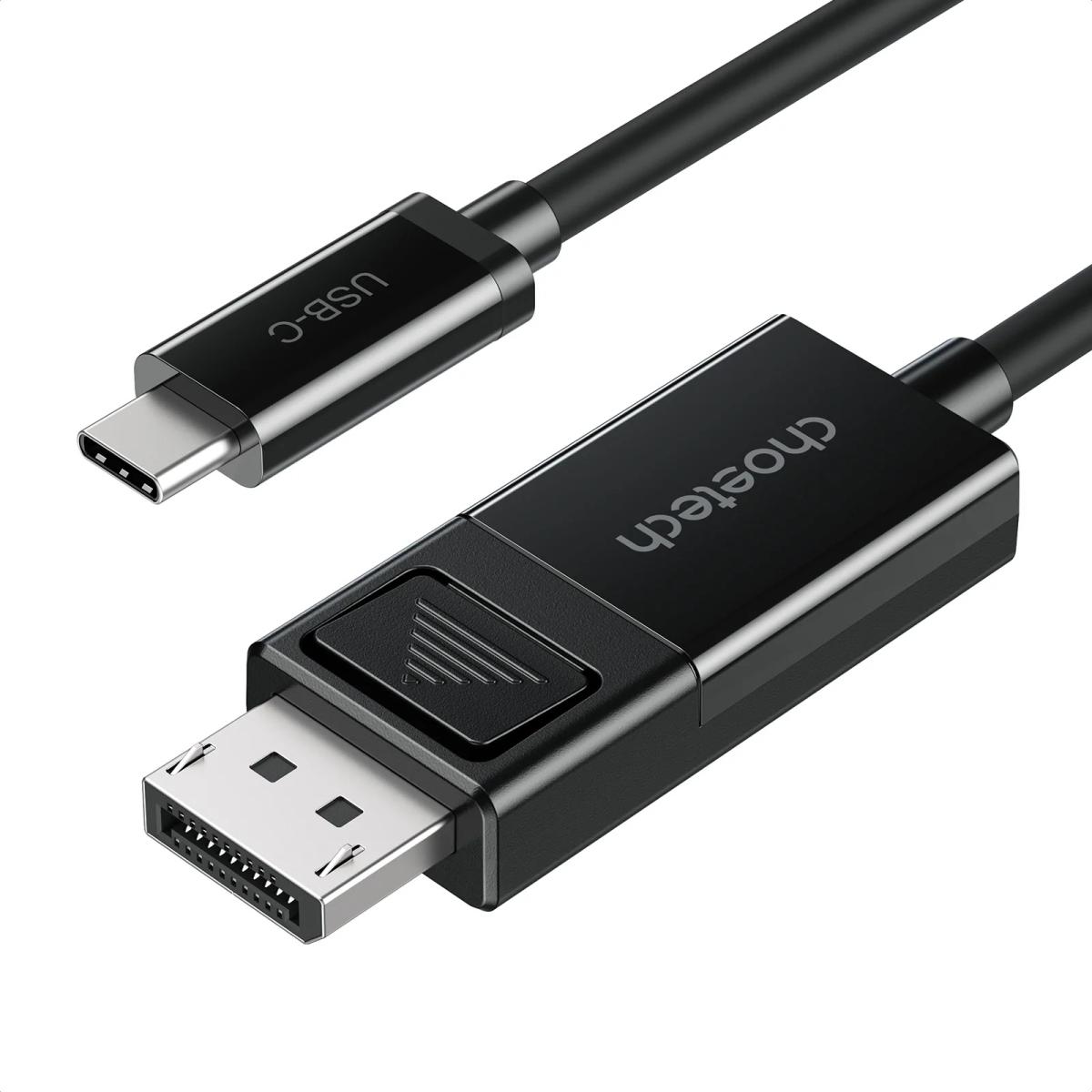 CHOETECH XCP-1803 USB Type-C To Display Port Up To 8K@30Hz w/ Two Way Transmission Capability - 1.8M