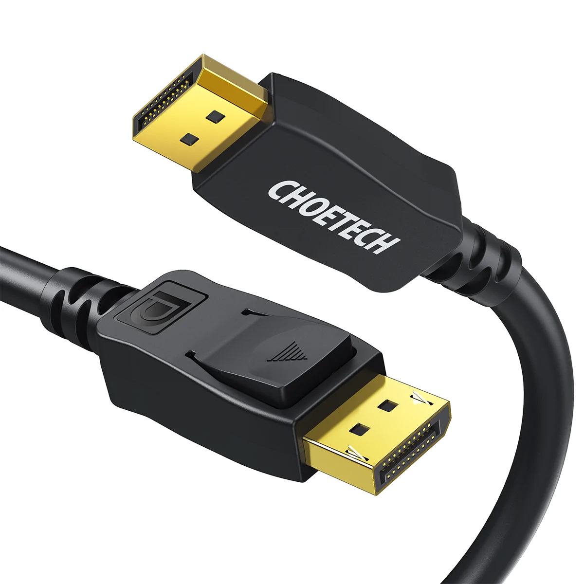 CHOETECH XDD01 DISPLAY PORT CABLE Up To 8K@60Hz w/ 32.4Gbps Bandwidth Transmission Speed - 2M