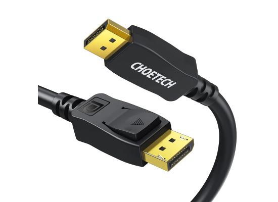 CHOETECH XDD01 DISPLAY PORT CABLE Up To 8K@60Hz w/ 32.4Gbps Bandwidth Transmission Speed - 2M 