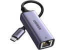 UGREEN USB C to Ethernet Adapter, Plug and Play 1Gbps Ethernet Adapter, Aluminum Case, (Thunderbolt 4/3 Compatible) to RJ45 Network Dongle, Compatible for MacBook Pro/Air, iPhone 16 Pro/Max, iPad, XPS
