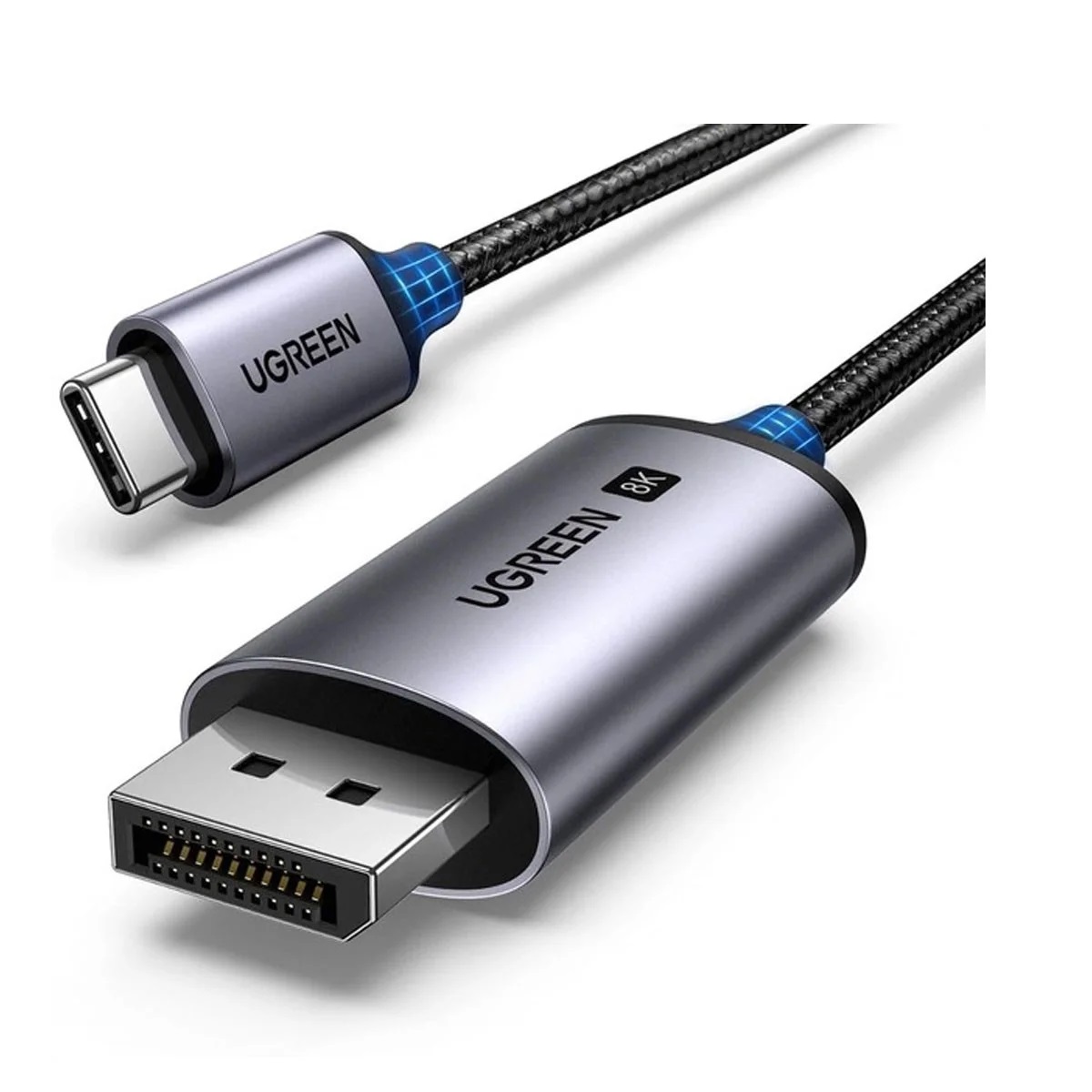 UGREEN USB C Male To Display Port Male Support Up To 8K@60Hz 3M