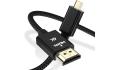 D-Link HDMI 2.0 Cable Up To 4K@60, Nylon braided, 180 Degree, Gold plated- 1.5M