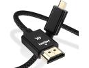 D-Link HDMI 2.0 Cable Up To 4K@60, Nylon braided, 180 Degree, Gold plated- 1.5M