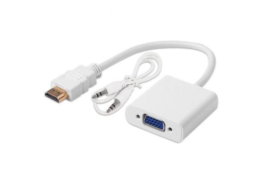 HDMI to VGA (Male to Female) Adapter With Audio 