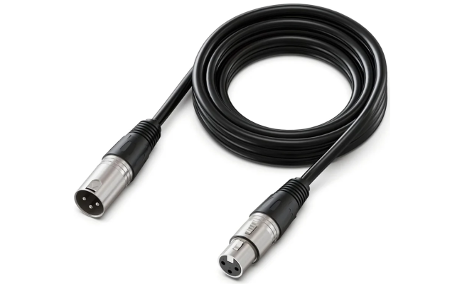 Fifine L9 XLR Cable With 10 Feet Length For Connecting Any Xlr Mics With Any Xlr Interfaces Or Audio Mixers