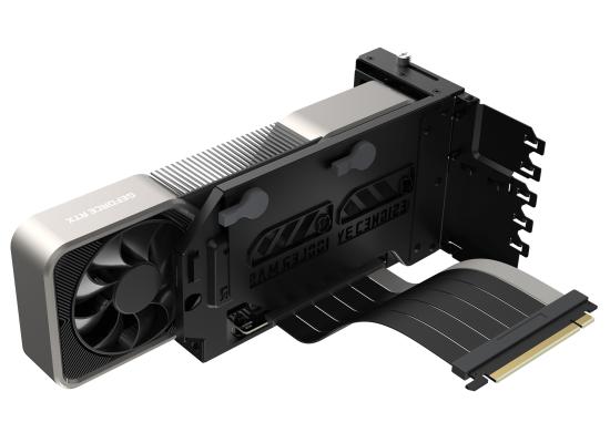 Cooler Master Universal Vertical Graphics Card Holder KIT V3 w/165mm PCIE 4.0 Riser Cable