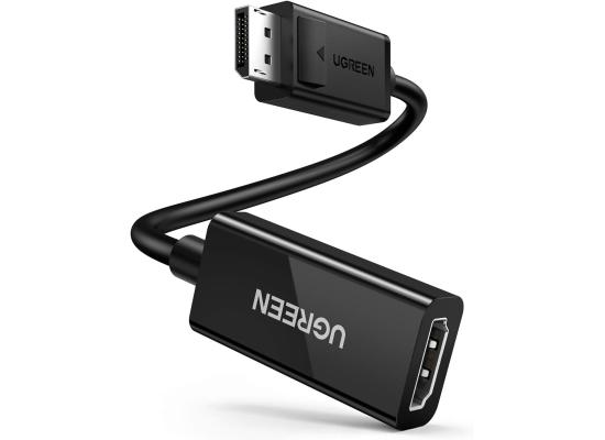 UGREEN DisplayPort to HDMI Adapter MM137 4K@60Hz DP to HDMI Male to Female Converter Video Display Cord Compatible with AMD NVIDIA Dell HP PC Laptop HDTV Monitor Projector Computer