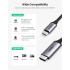 UGREEN (MM142) USB C Male to Male Cable Aluminum 1.5m (Gray Black)