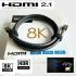 Sony HDMI 2.1 Ultra High Speed Flat Cable Up To 8K@60 , 4K@120Hz, 180 Degree, Gold plated- 1.5M