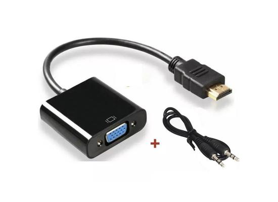 HDMI to VGA (Male to Female) Adapter With Audio 