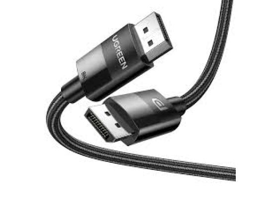 UGREEN Display Port 1.4 Male to Male Plastic Case Braided Cable -3m Support 8K@60Hz, 4K@240Hz
